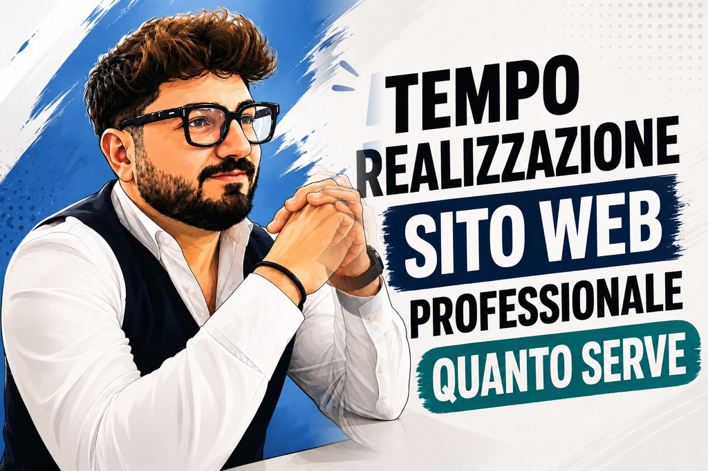 Tempo realizzazione sito web professionale: quanto serve