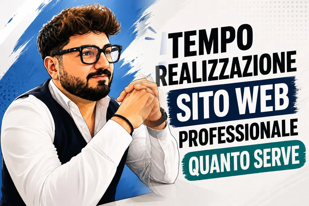 Tempo realizzazione sito web professionale: quanto serve