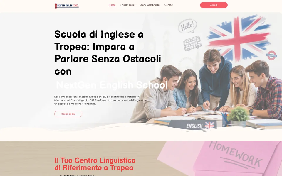 Homepage NextGen English School